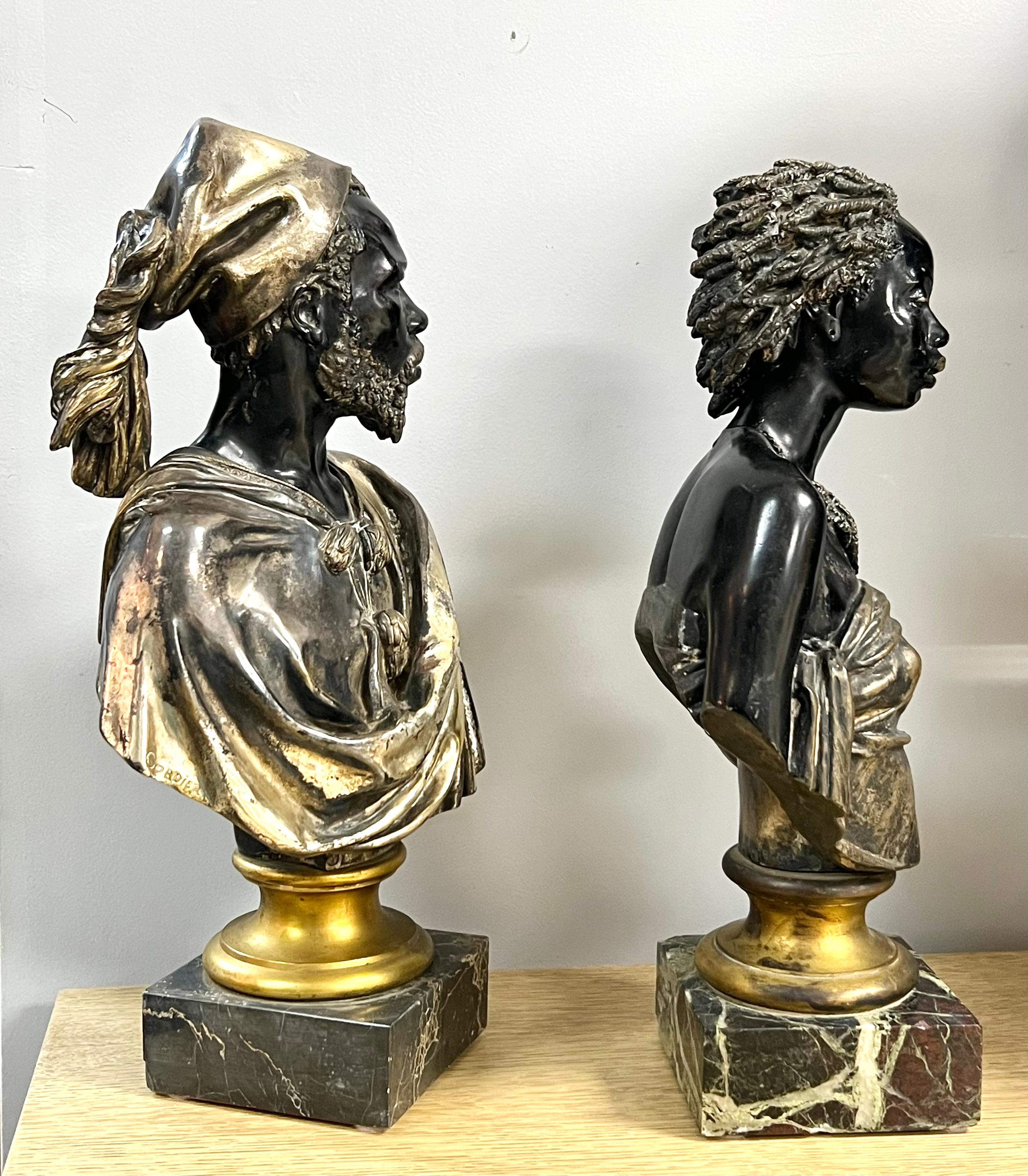 Charles Charles Cordier Sculpture en bronze Vénus Africaine  1800s en vente 5