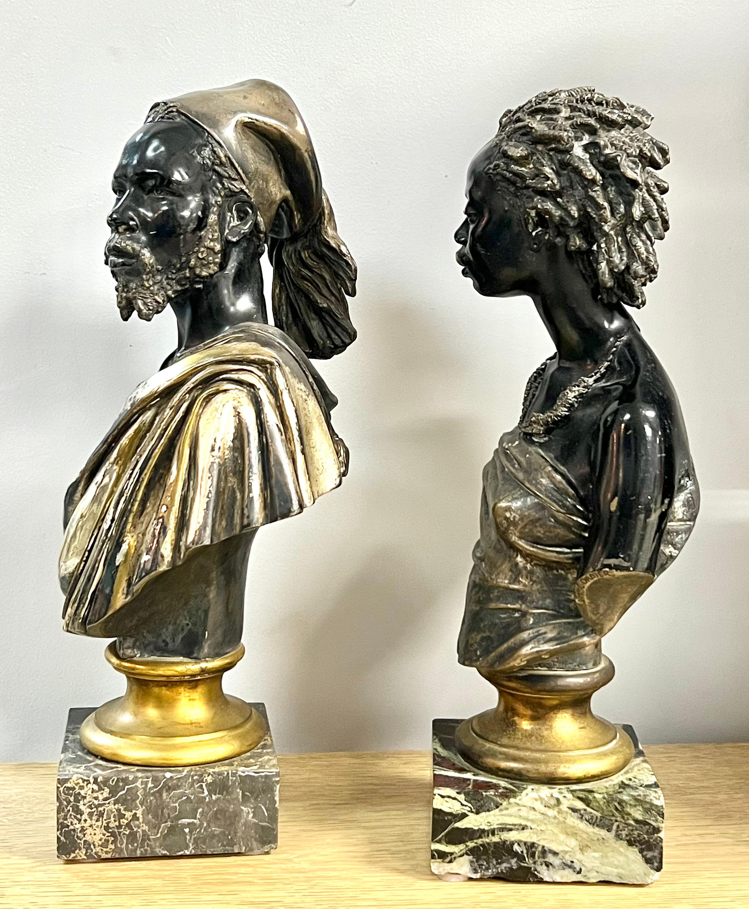 Charles Charles Cordier Bronze Sculpture Venus Africaine  1800s 7