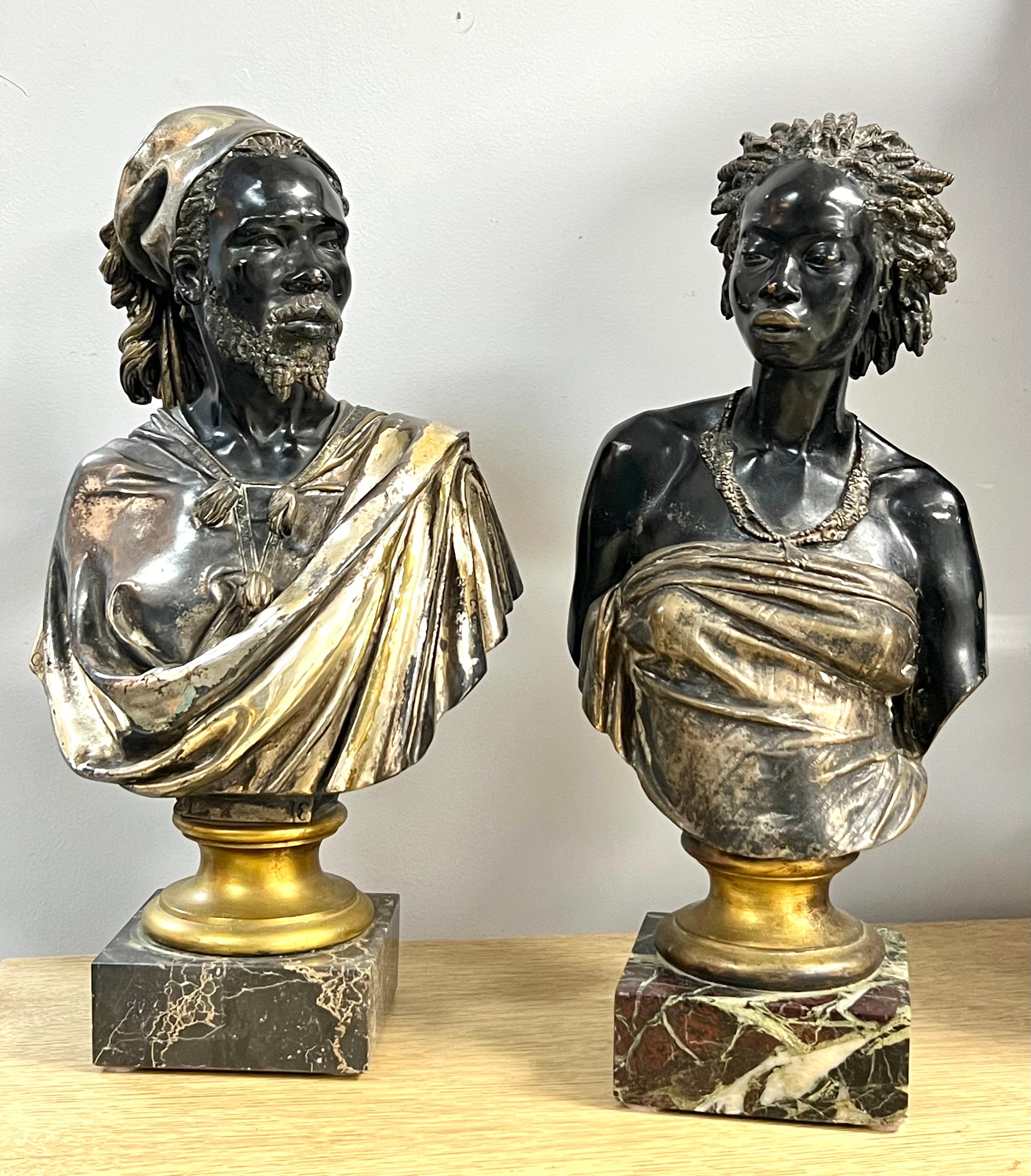 Charles Charles Cordier Sculpture en bronze Vénus Africaine  1800s en vente 7