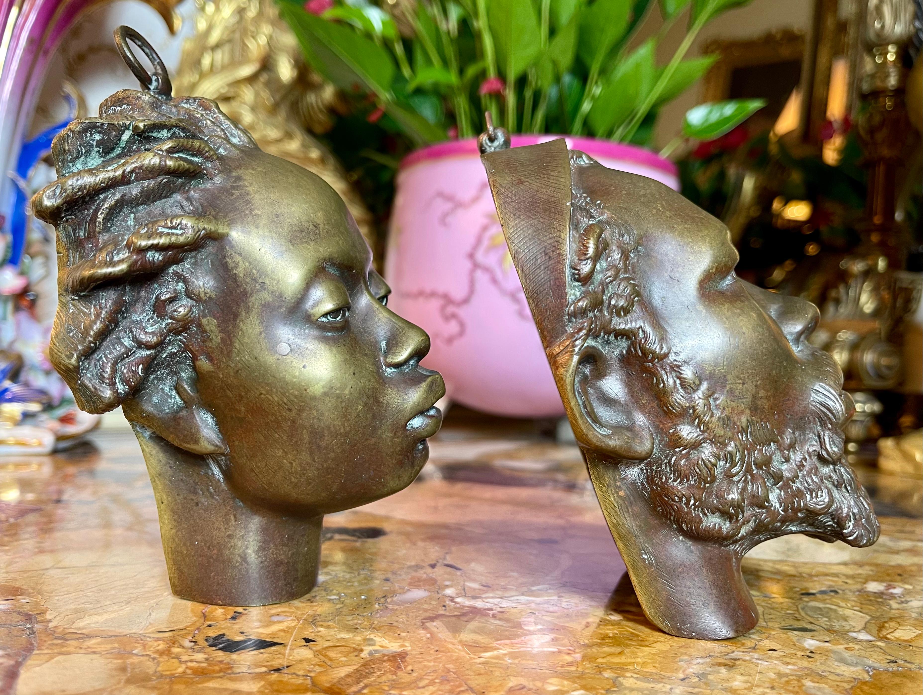 Bronzed Charles Cordier, Bronzes 