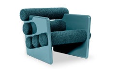 Charles Cormo Azure Armchair by Royal Stranger