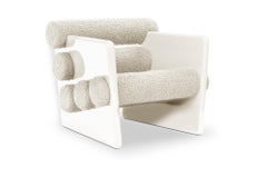 Charles Cormo Chalk Armchair by Royal Stranger