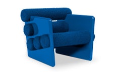 Charles Cormo Cobalt Armchair by Royal Stranger