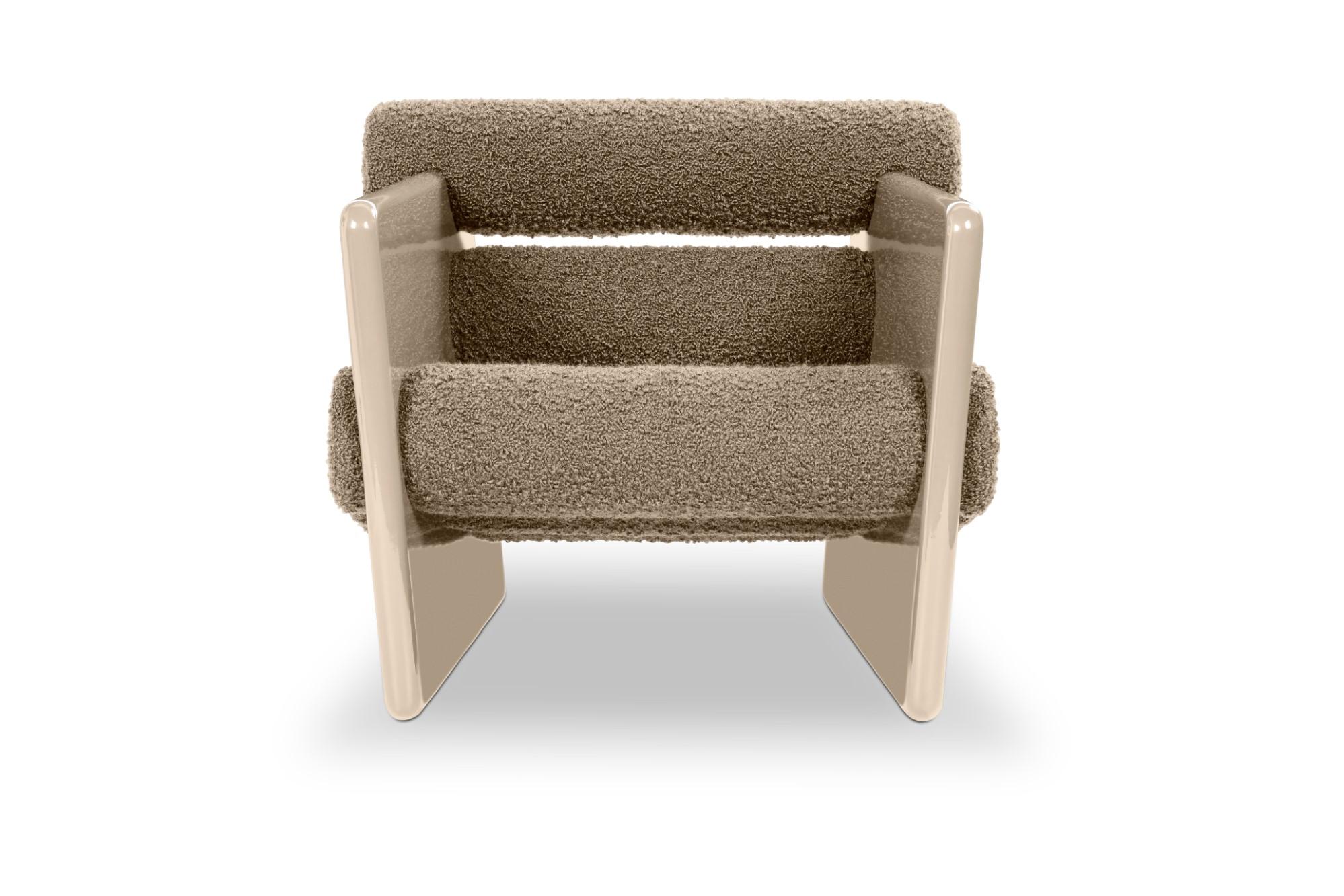 Postmoderne Fauteuil Charles Cormo Natural par Royal Stranger en vente