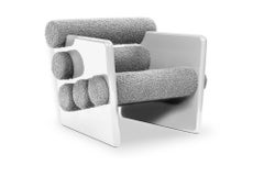 Charles Cormo Zinc Armchair by Royal Stranger