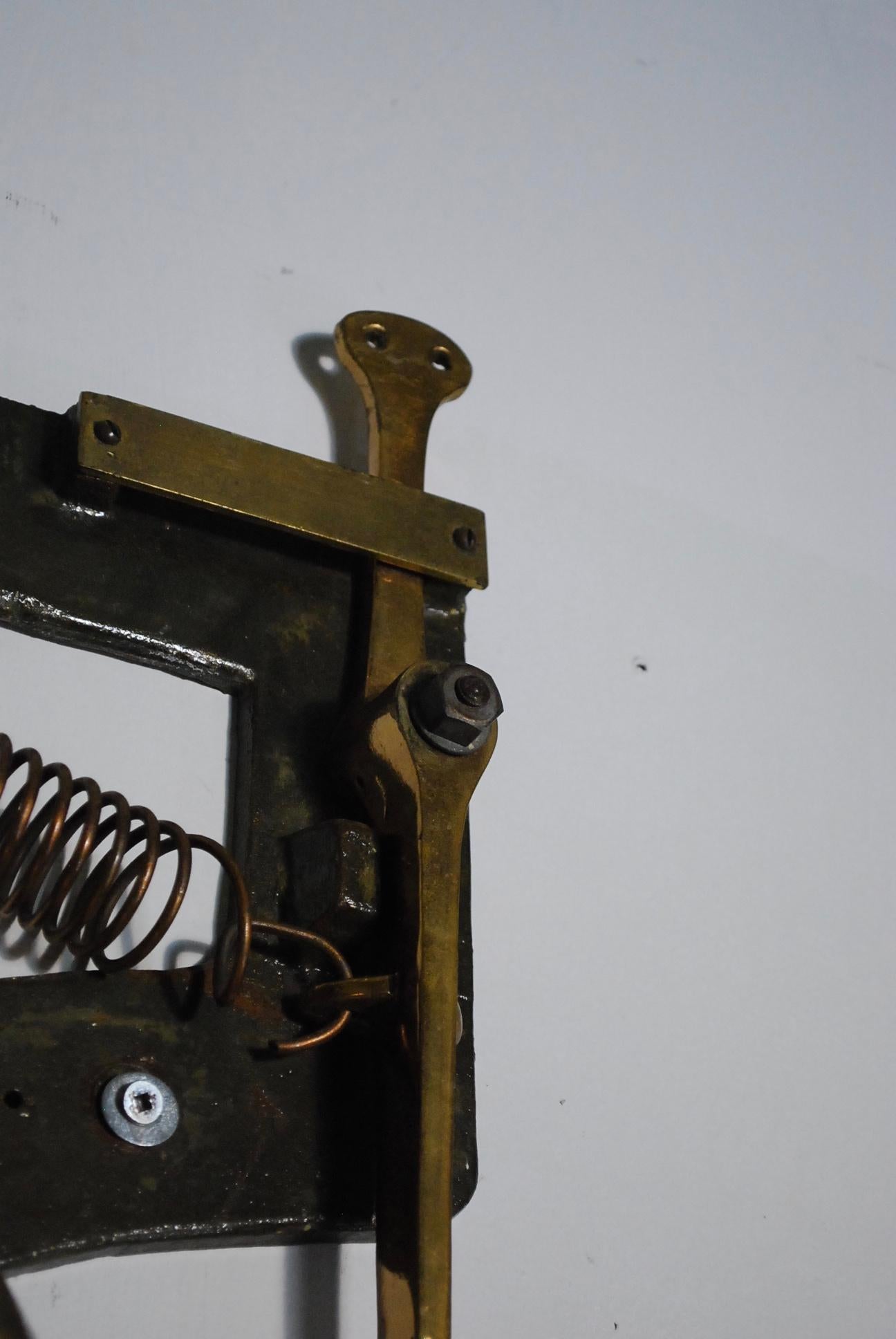 Charles Cory & Son Engine Room Signal Bell Double Hammer 18 In Fair Condition In Surrey, BC
