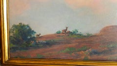 Evening on the Summit - Deer on a mountain top