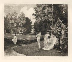 "Fin d'Ete" eau-forte