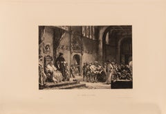 Les Deux Foscari - Acquaforte di Charles Courtry - 1891