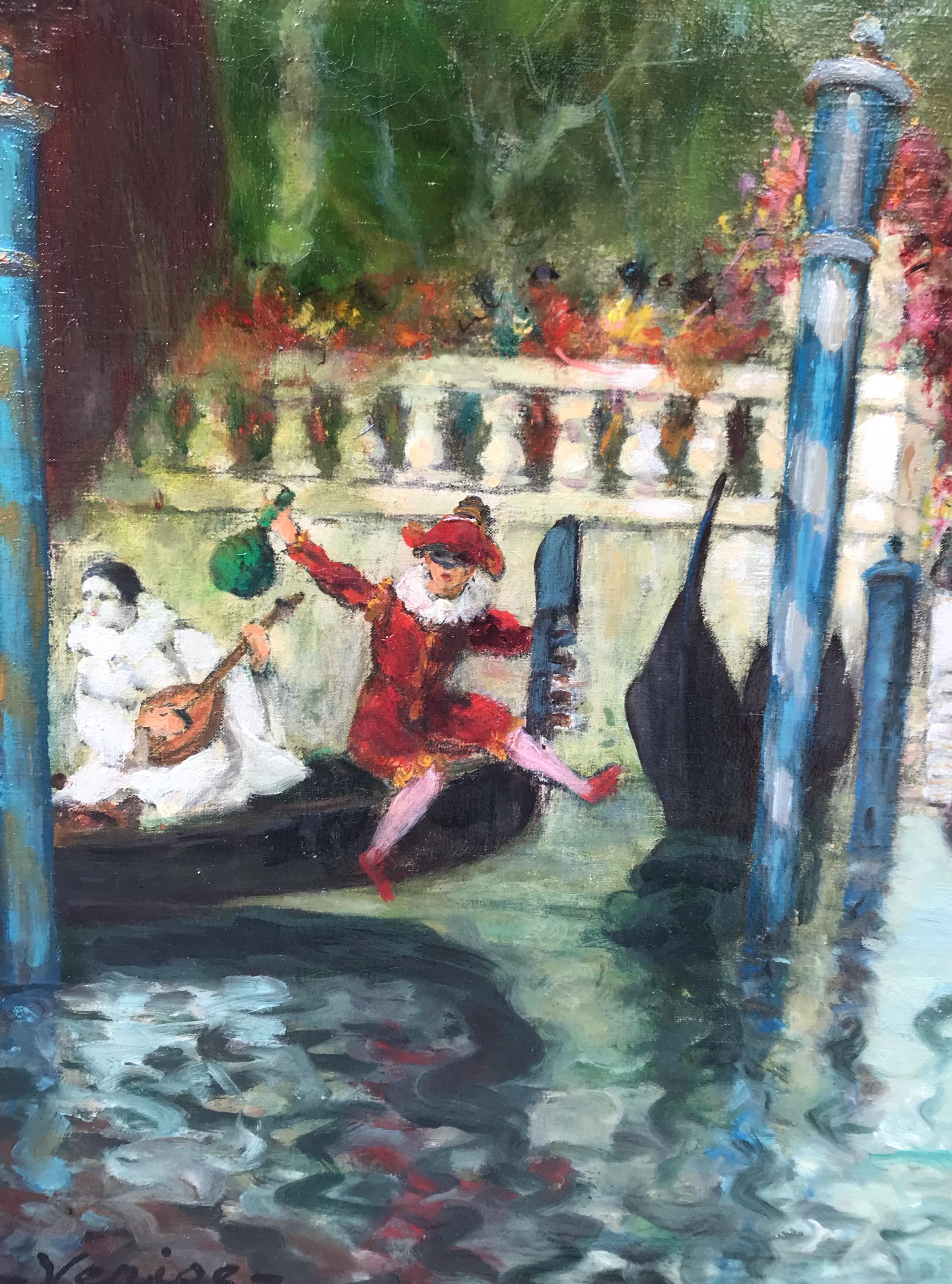 Charles Cousin Charles
Carnevale a Venezia
Olio su tela firmato in basso a destra
Vecchia cornice dorata con foglie
Dimensioni tela: 73  X 116 cm
Dimensioni del telaio: 96 X 138 cm
 
Pittore francese
XIX-XX secolo
Ritratti,  Paesaggi,  Paesaggi
