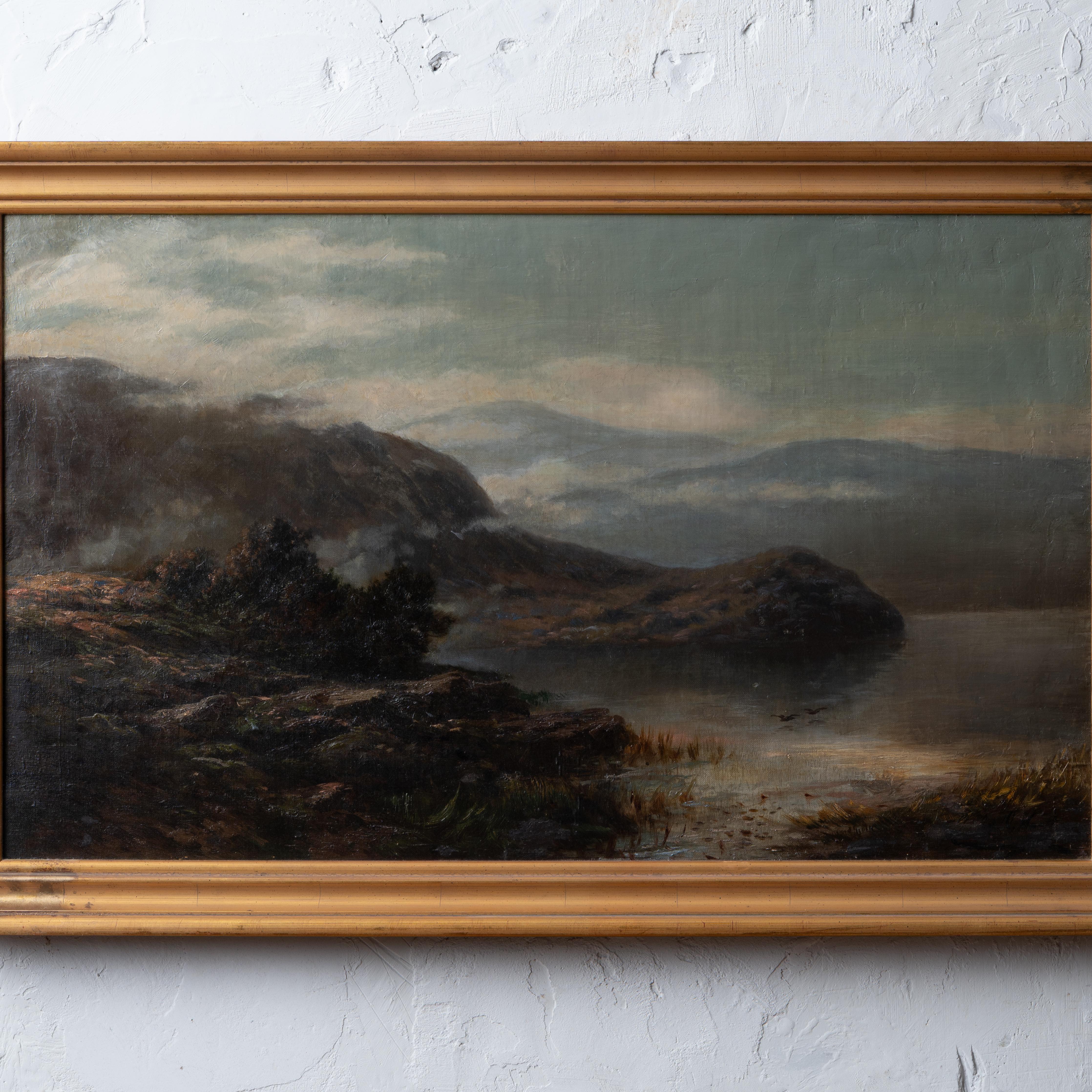 Charles Hartley Pittura di paesaggio delle Highlands scozzesi In condizioni buone in vendita a Savannah, GA