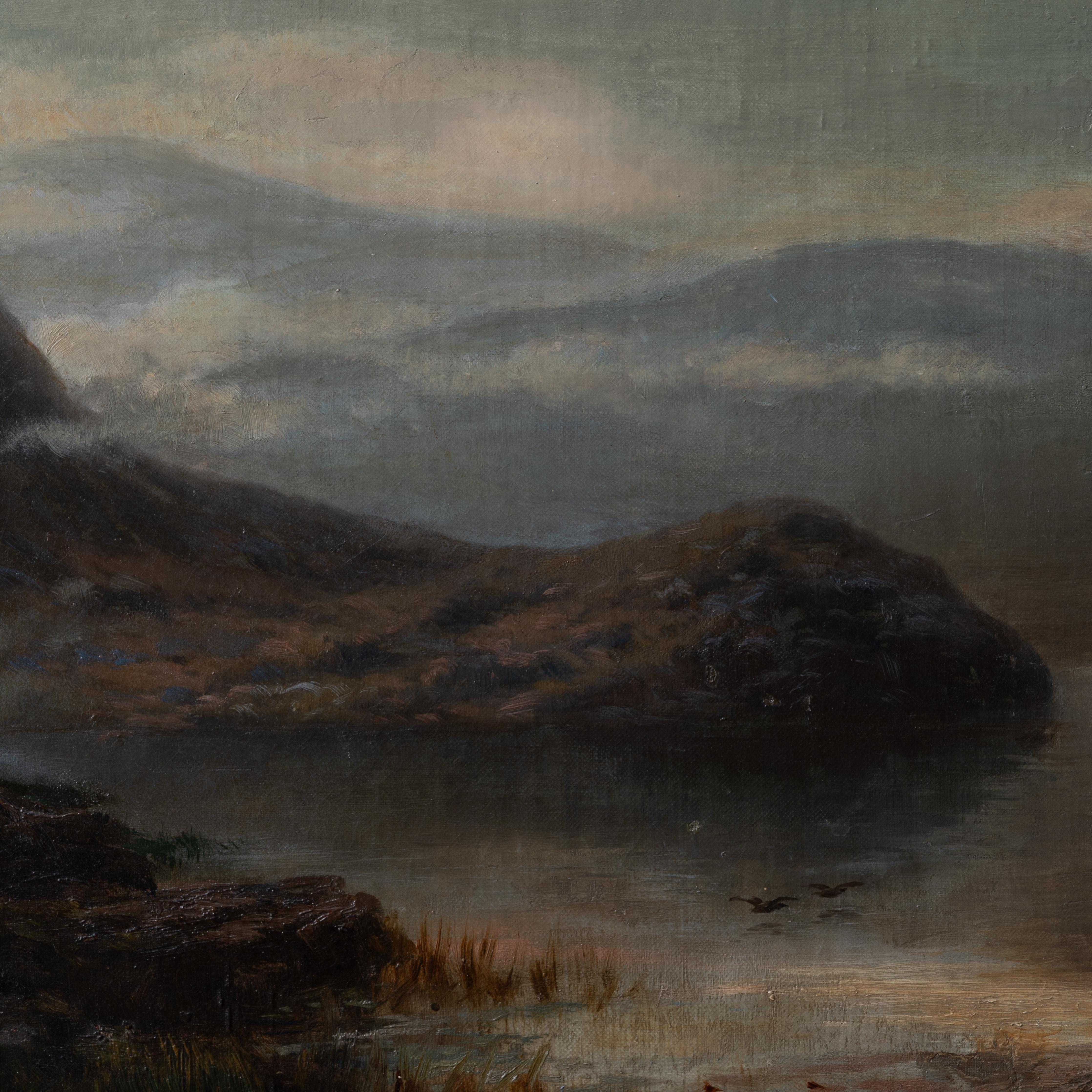 Charles Hartley Pittura di paesaggio delle Highlands scozzesi in vendita 2