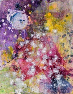 "Aria" Abstrakt-expressionistische Komposition auf Leinwand