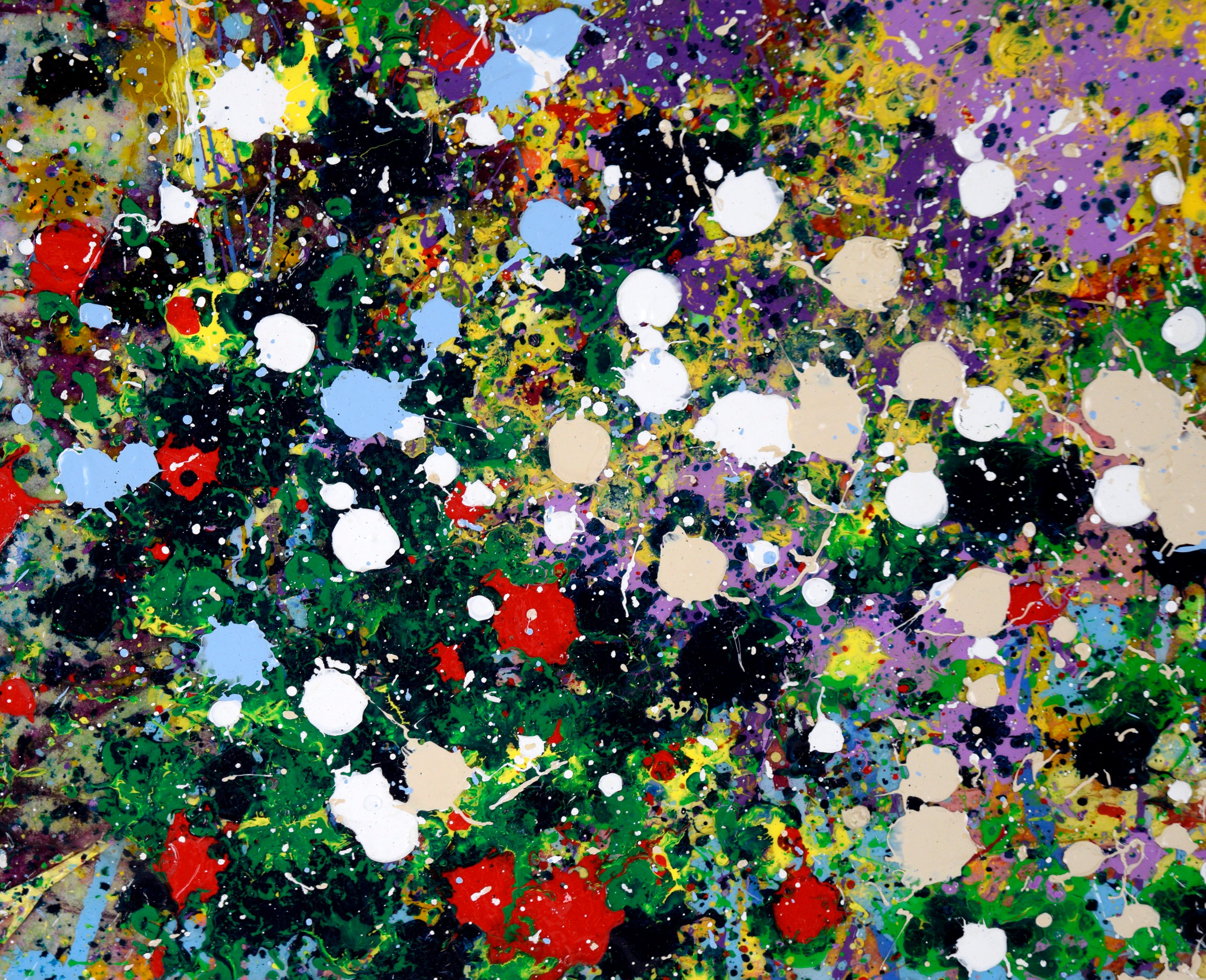 Confetti I - Abstrakte expressionistische Komposition in Acryl auf Leinwand

Kühne abstrakte Komposition des kalifornischen Künstlers Charles 