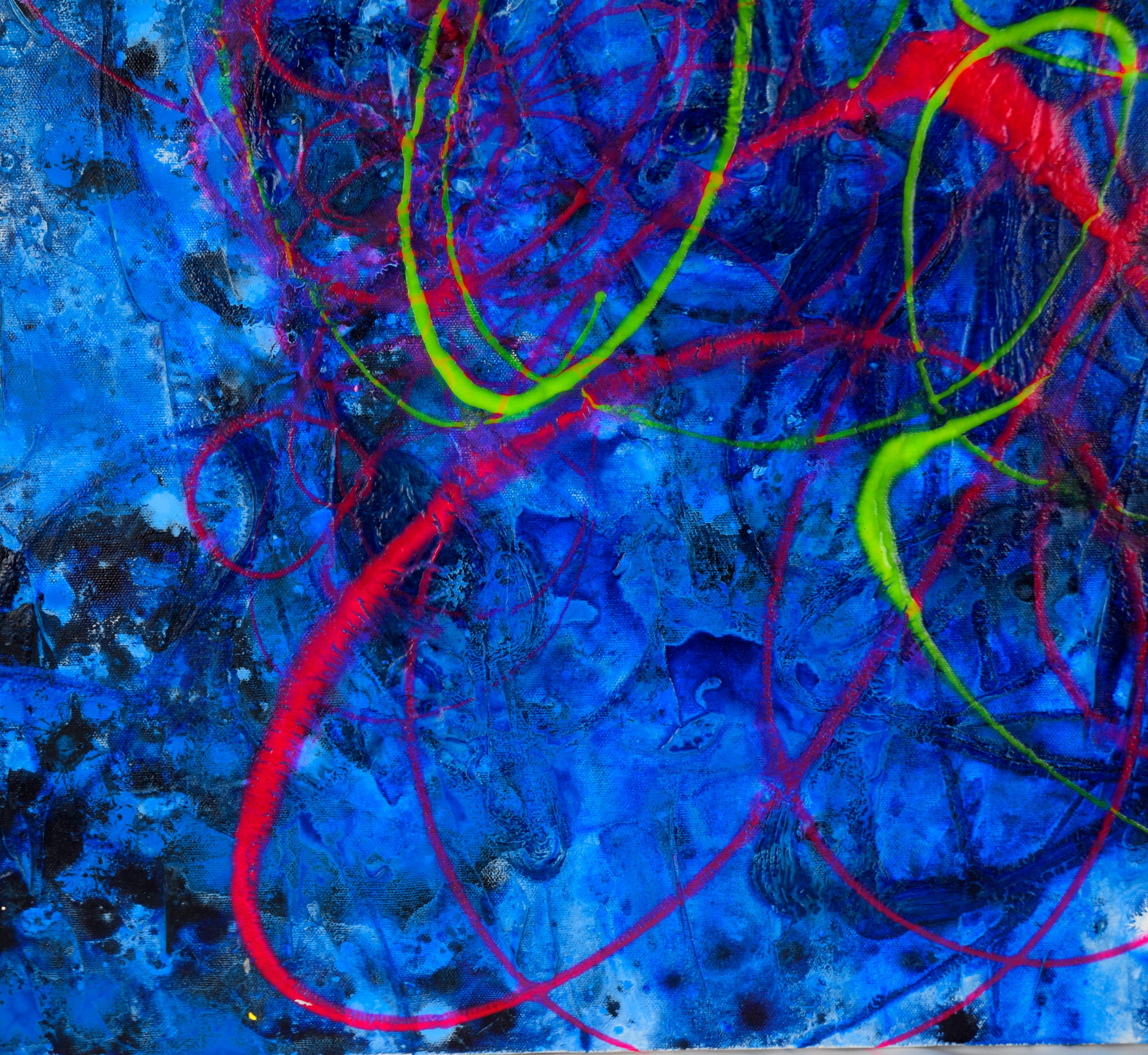 Ocean Lights - Expressionist Composition in Acrylic on Canvas

Bold abstract composition by California artist Charles 