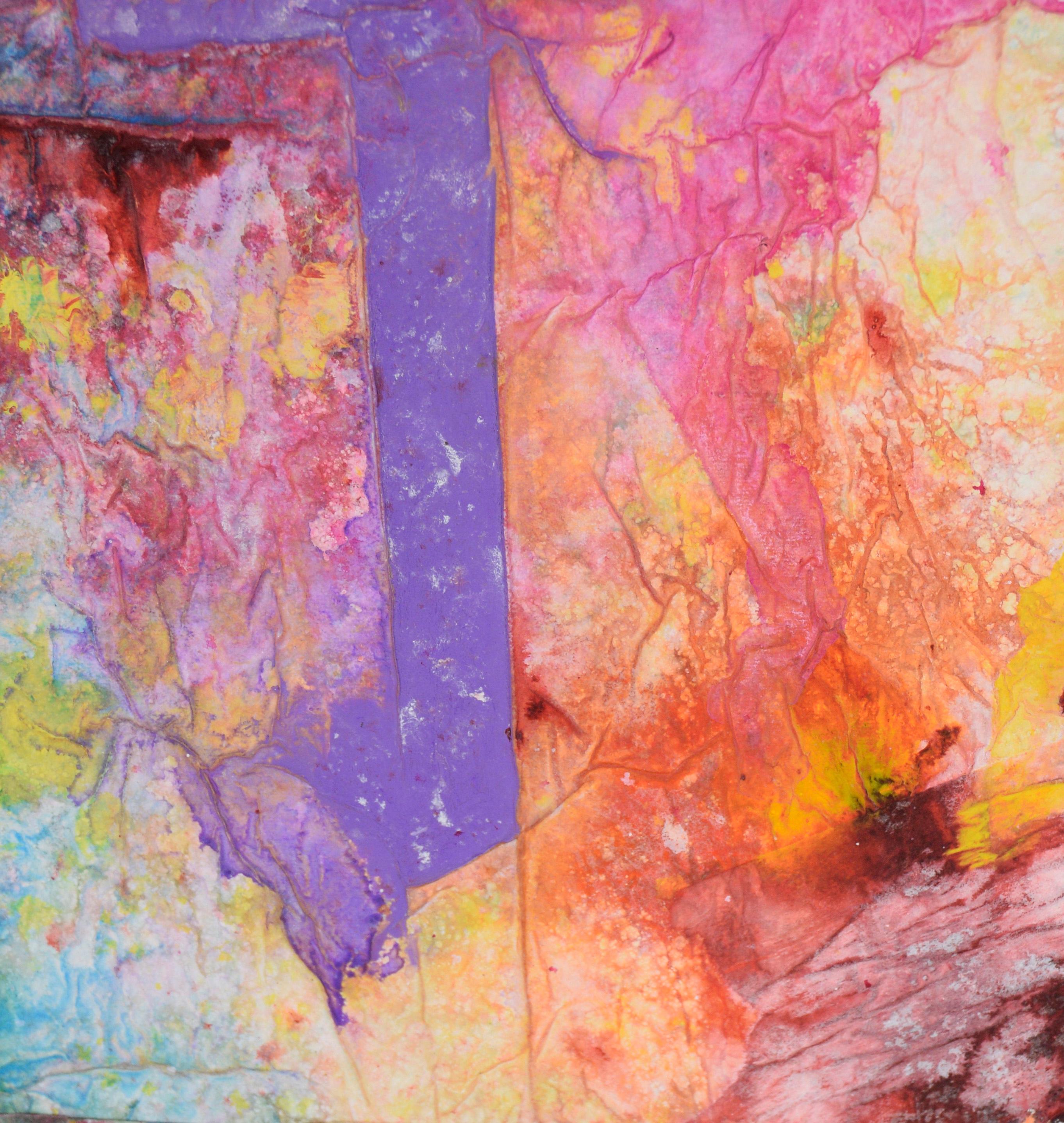 Parallel - Abstrakte expressionistische Komposition in Acryl auf Leinwand

Farbenfrohe Komposition des kalifornischen Künstlers Charles 