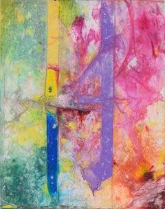 Parallel - Abstrakte expressionistische Komposition in Acryl auf Leinwand