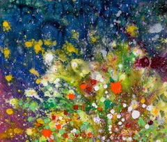 "splash" - Abstract Expressionist Composition in Acrylic on Canvas