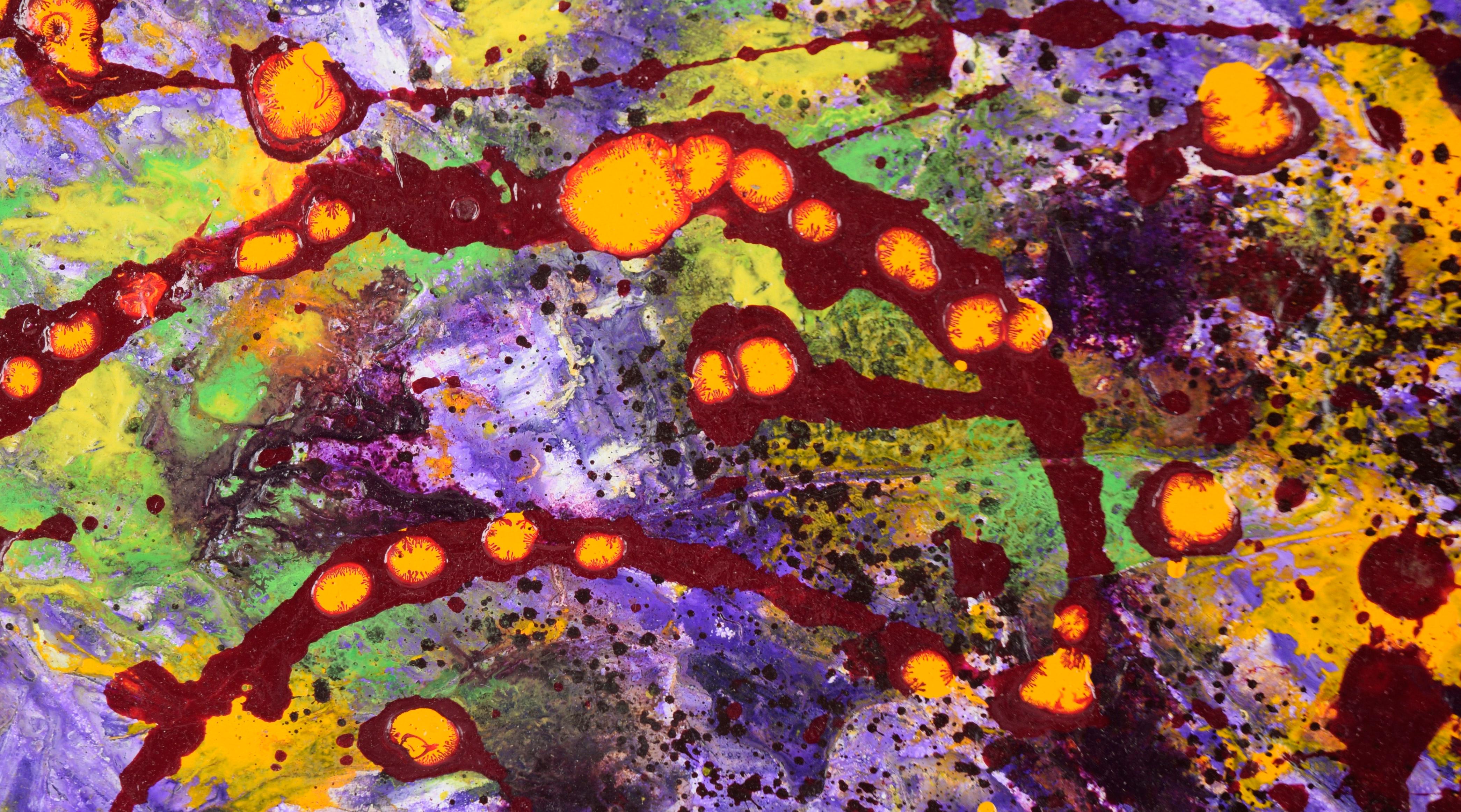Star Formation - Abstract Expressionist Composition in Acrylic on Canvas

Bold abstract composition by California artist Charles 