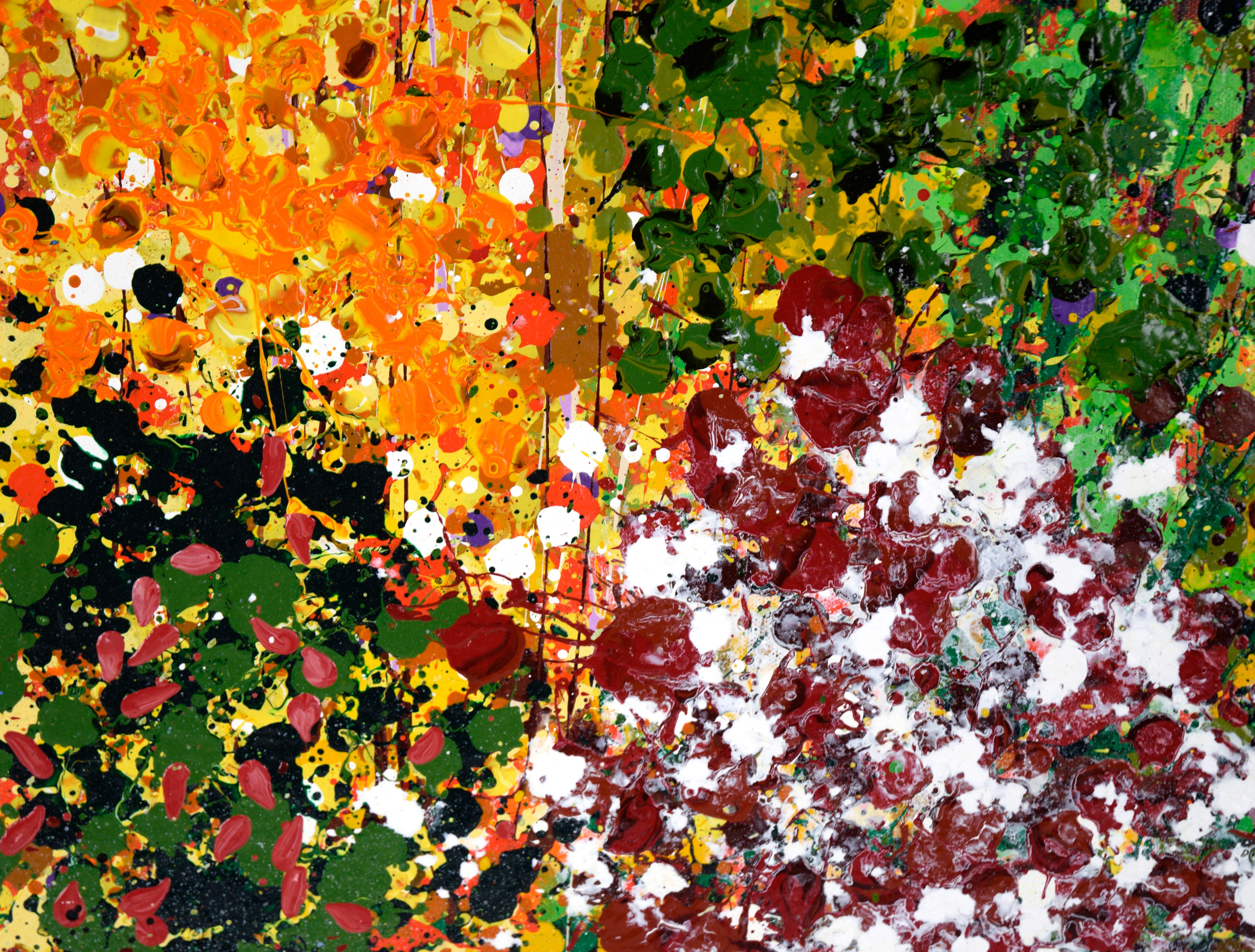 Sunset Garden - Textured Expressionist Composition in Acrylic on Canvas

Textured abstract composition by California artist Charles 