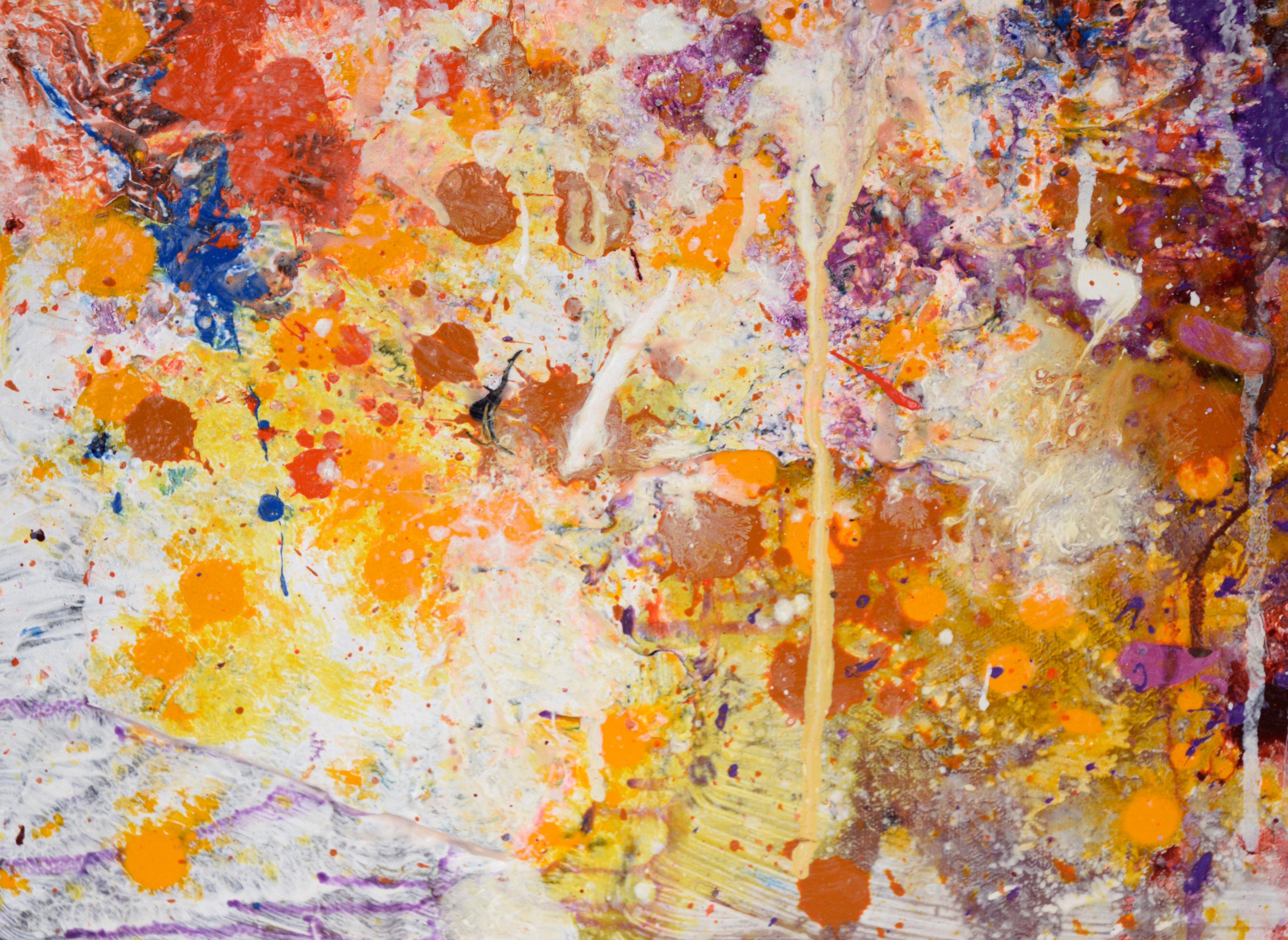 Woven Moon - Abstract Expressionist Composition in Acrylic on Canvas

Expressive composition by California artist Charles 