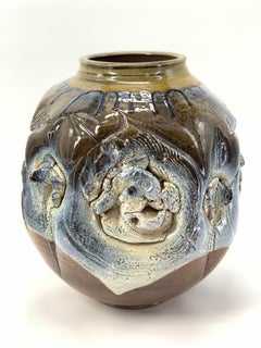 Untitled Salt-Fired Vessel by Charles Davis (INV# NP3989)