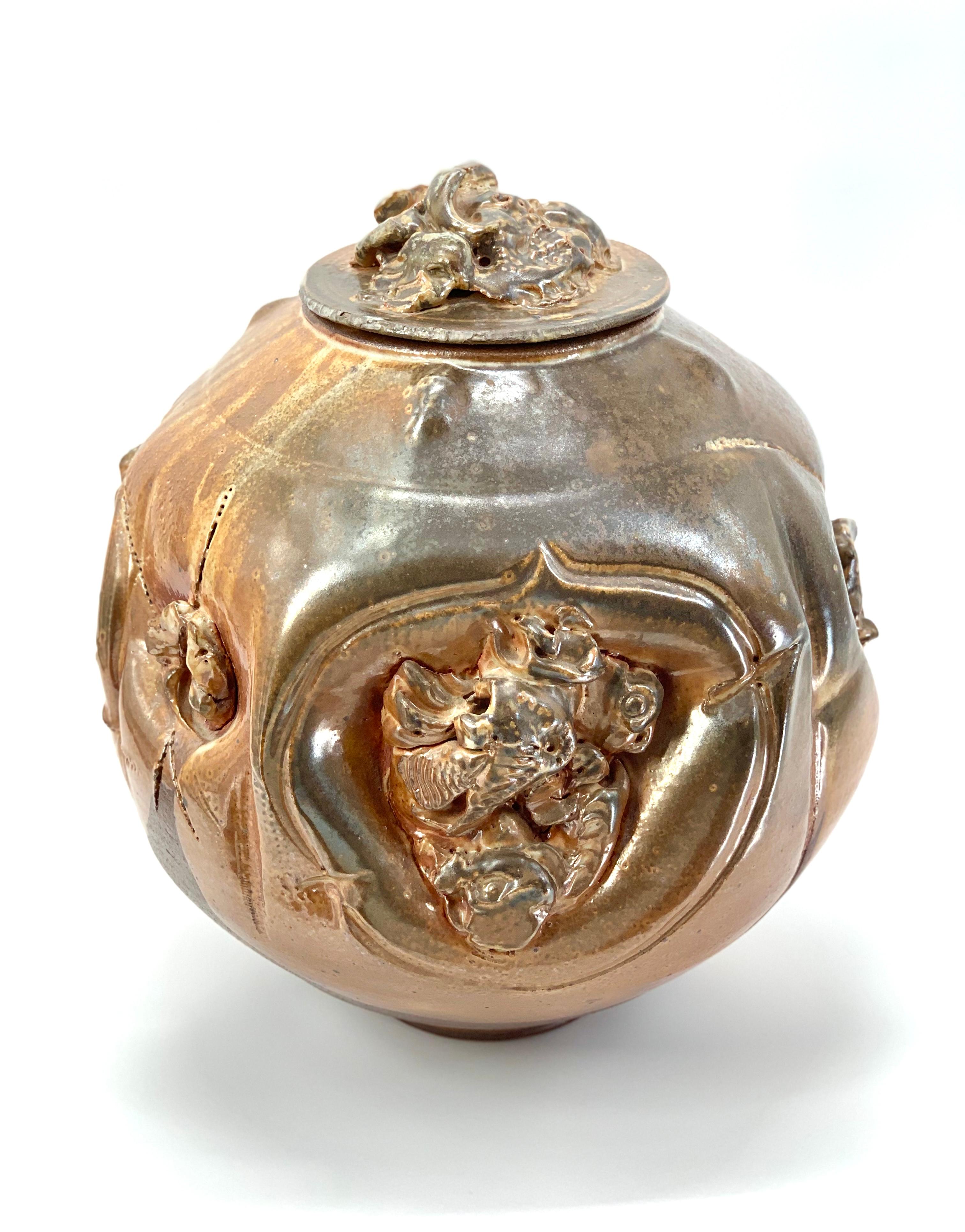 Untitled Wood-Fired Vessel by Charles Davis (INV# NP3988) 2