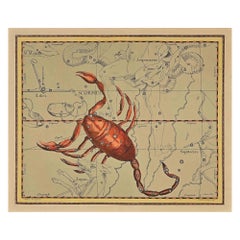 Antique Scorpion - Etching by Charles De la Haye - 18th Century