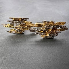 Charles de Temple 18K Yellow and White Gold Cufflinks