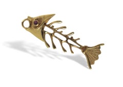 Charles De Temple Fish-Bone Pendant