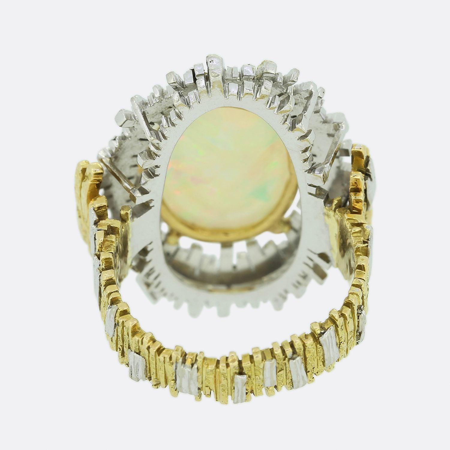 Charles De Temple Opal Ring In Good Condition For Sale In London, GB
