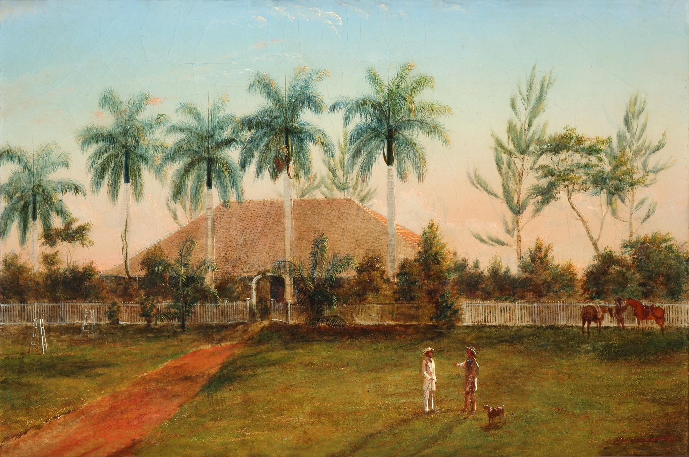 Karl der Wolf
Ingenio Roble, 1863
Öl auf Leinwand 
12 x 18 Zoll 