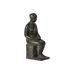Charles Despiau (attrib.) - Statua in bronzo raffigurante una donna - Francia, anni '30. Firmato