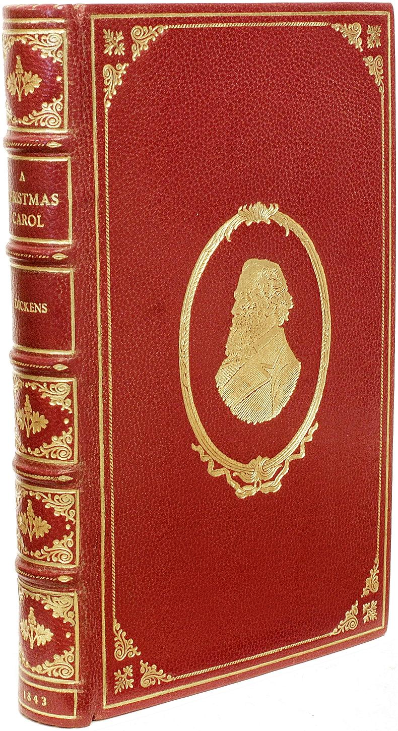 AUTHOR: DICKENS, Charles. 

TITLE: A Christmas Carol In Prose Being A Ghost Story of Christmas.

PUBLISHER: London: Chapman and Hall, 1843.

DESCRIPTION: FIRST EDITION FIRST ISSUE. 1 vol., 6-9/16