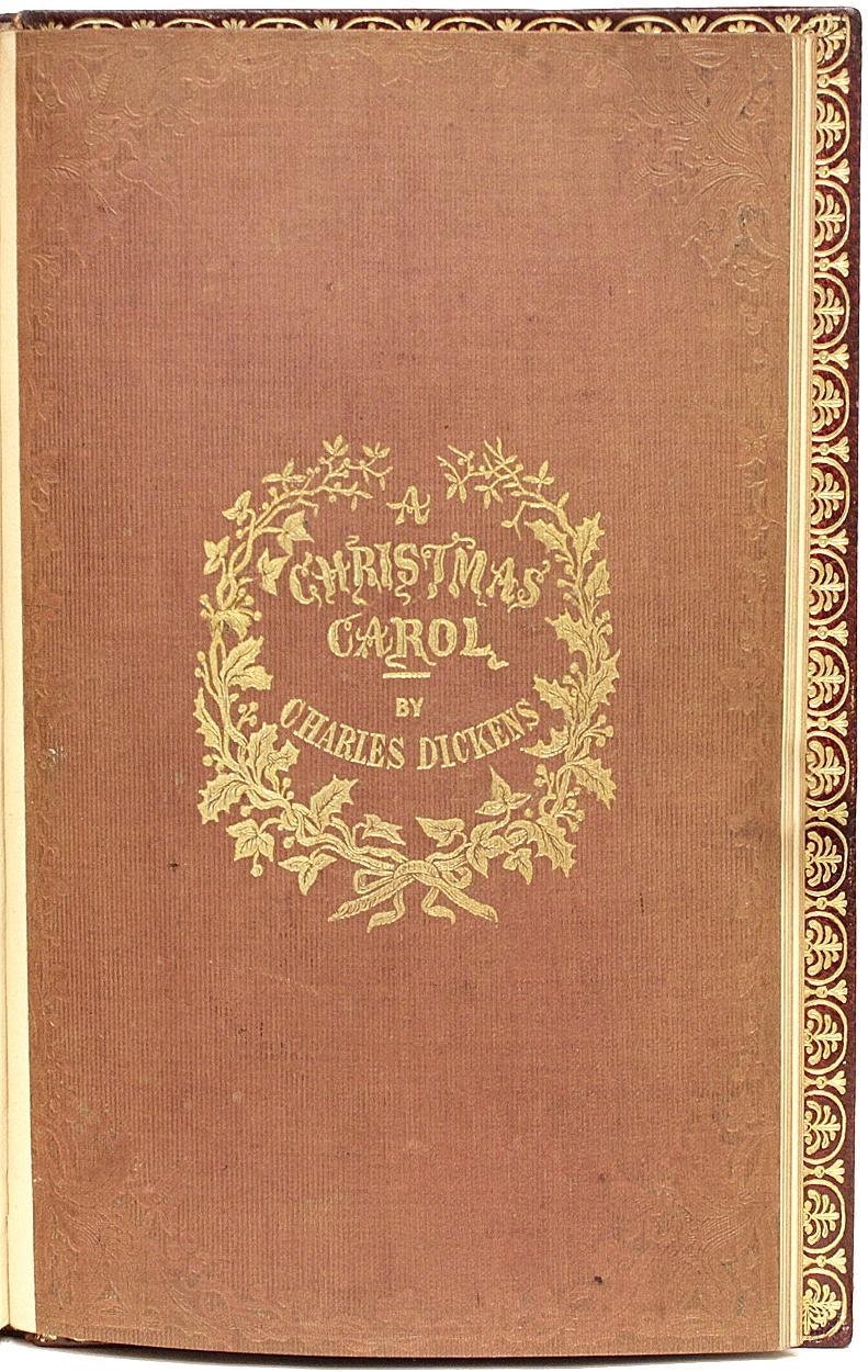 Charles DICKENS, A Christmas Carol, 1843, First Edition, Leather Bound! In Good Condition In Hillsborough, NJ