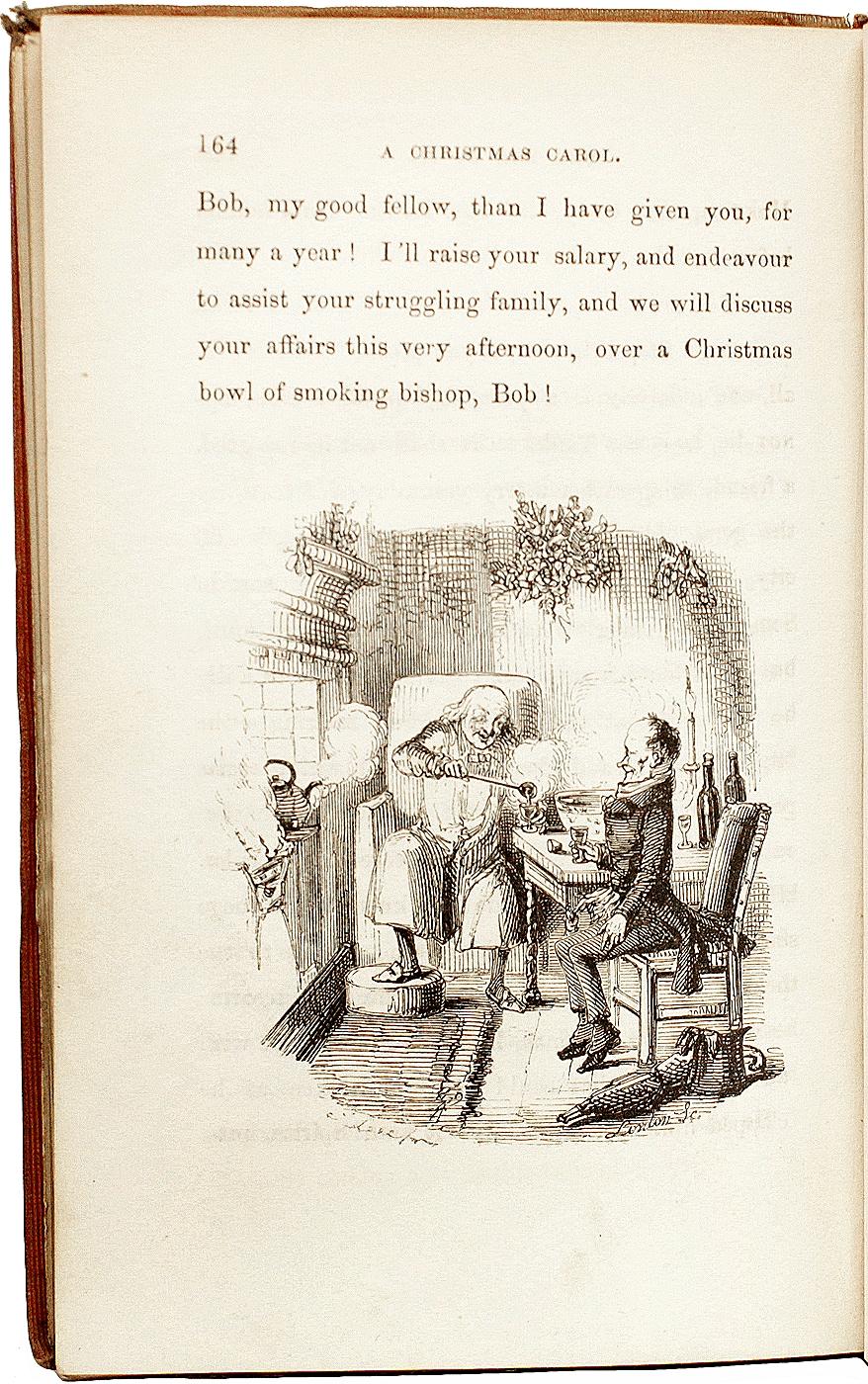 Charles Dickens, a Christmas Carol, 1843, First Edition, Second Issue In Good Condition In Hillsborough, NJ