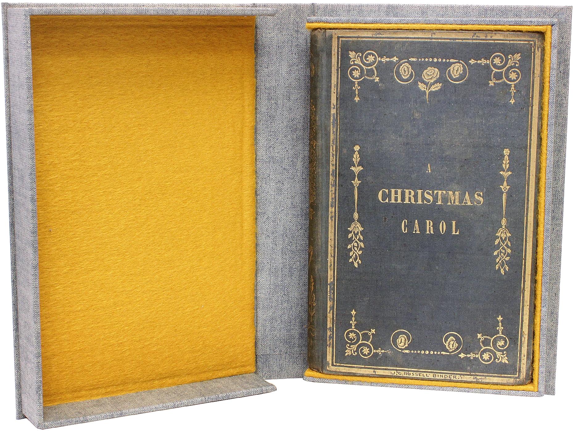 Charles DICKENS - A Christmas Carol - 1844 - FIRST AMERICAN EDITION - IN CLOTH 3