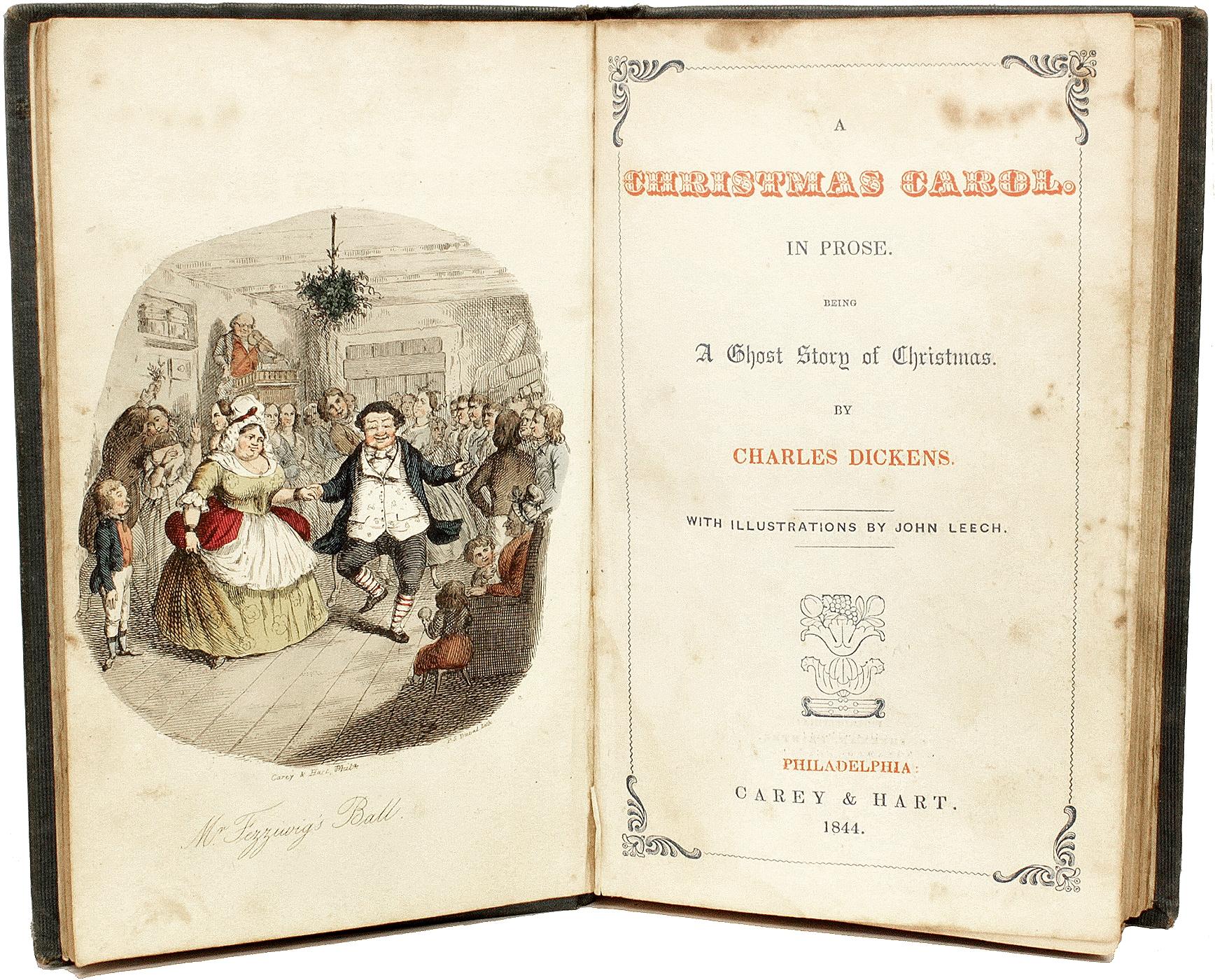 charles dickens first edition christmas carol