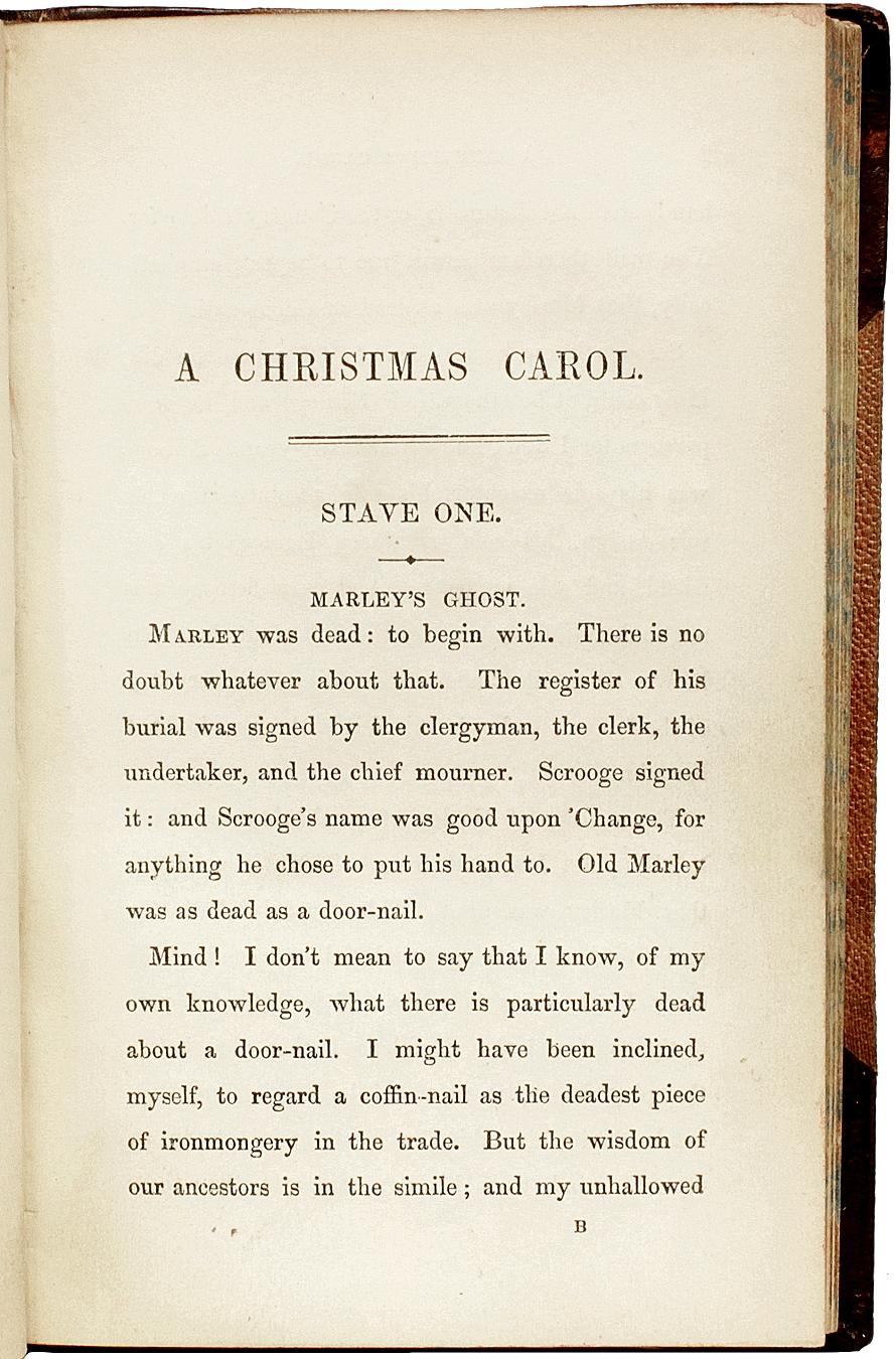 Charles DICKENS. Carole de Noël 1846, THE SCARCE 11TH EDITION Bon état - En vente à Hillsborough, NJ