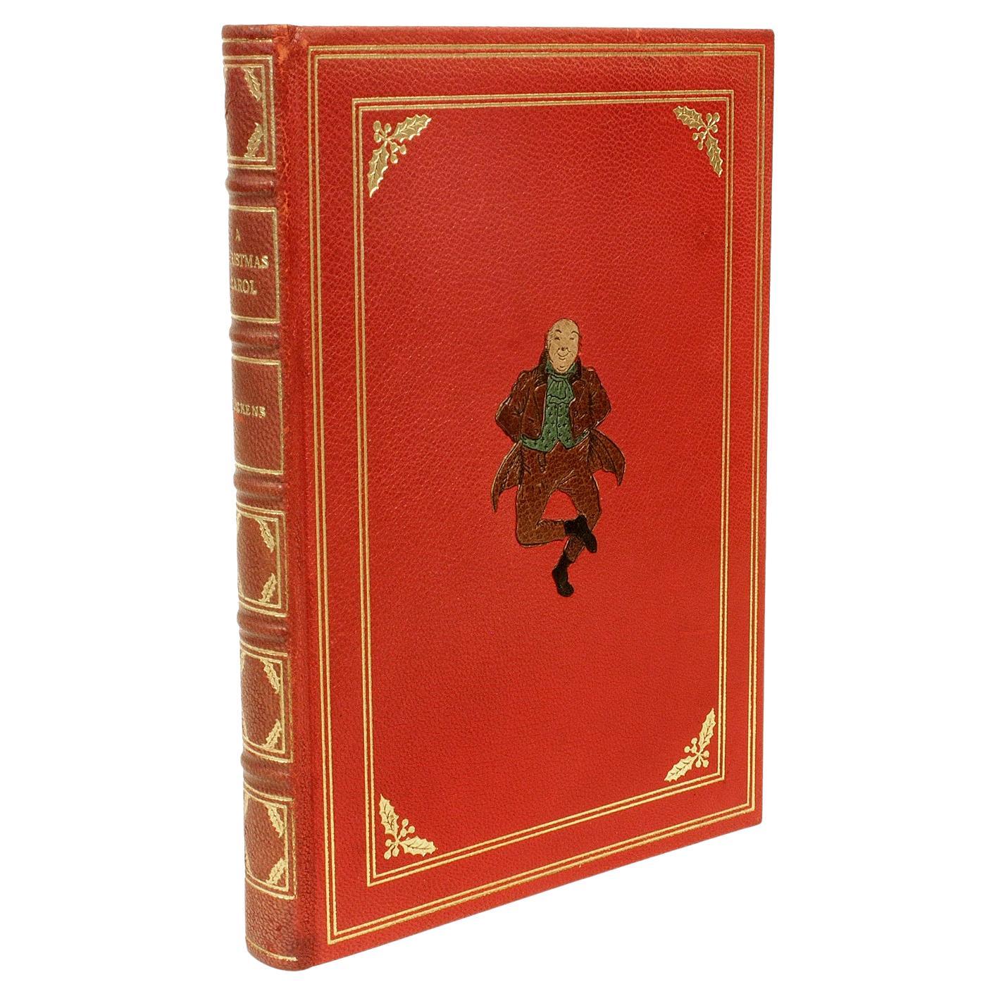 Charles DICKENS, A Christmas Carol, 1940, IN A FINE ONLAY BINDING! For Sale