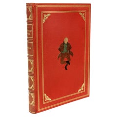 Vintage Charles DICKENS, A Christmas Carol, 1940, IN A FINE ONLAY BINDING!