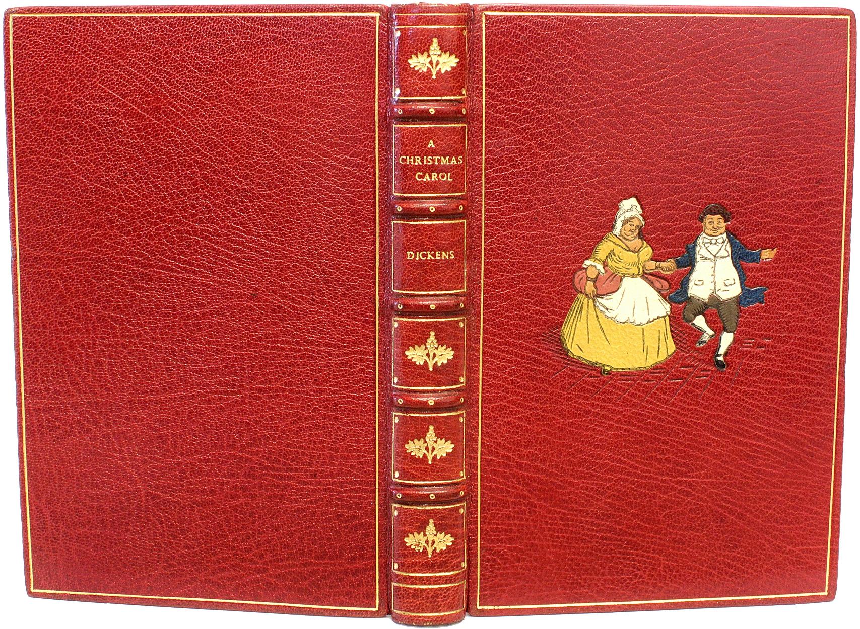 AUTEUR : DICKENS, Charles. 

TITRE : A Christmas Carol In Prose Being A Ghost Story of Christmas (Un chant de Noël en prose, une histoire de fantômes de Noël).

ÉDITEUR : Londres : Bradbury and Evans, 1846. (c.1950)

DESCRIPTION : ÉDITION EN