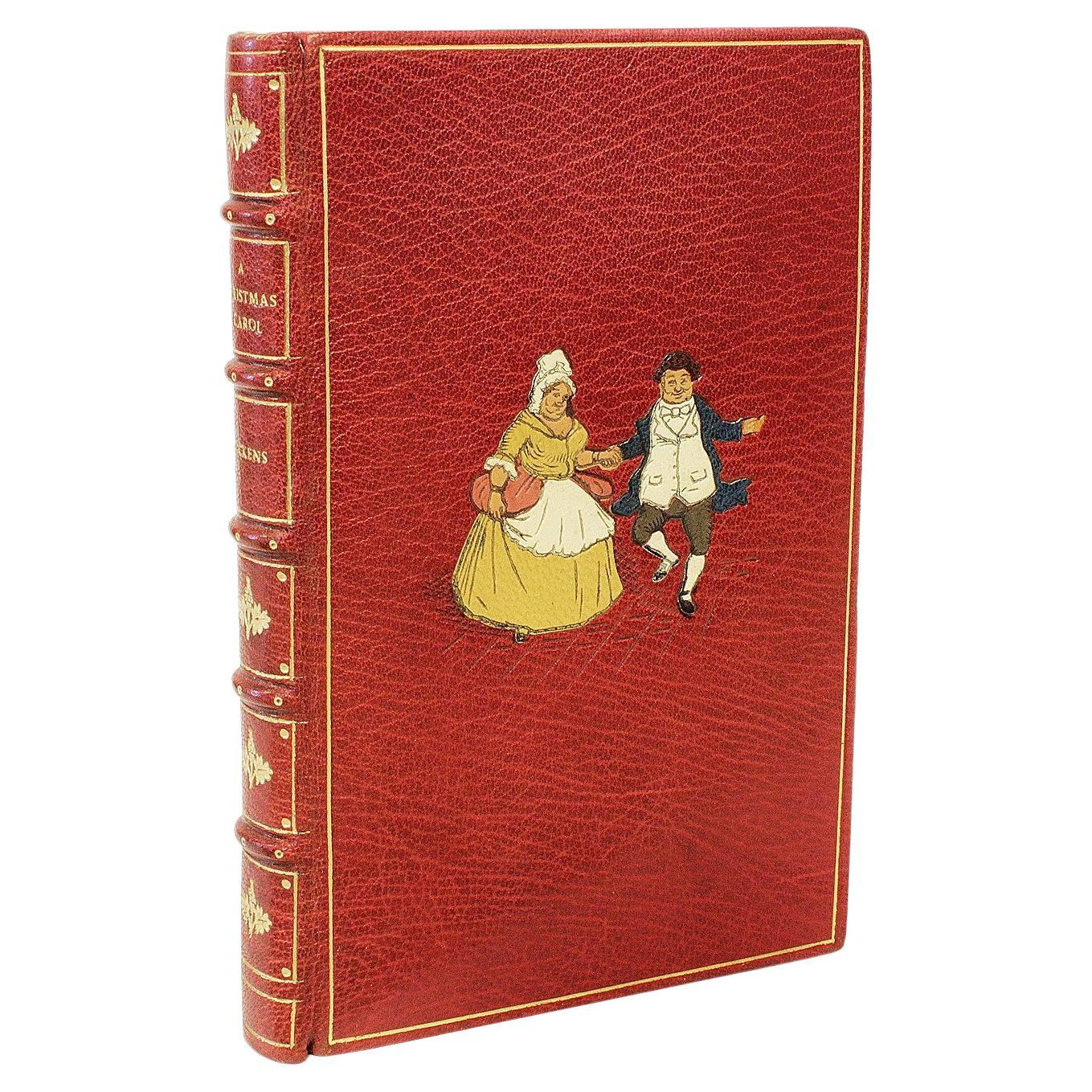 Charles DICKENS. A Christmas Carol. FACSIMILE EDITION - IN A FINE ONLAY BINDING