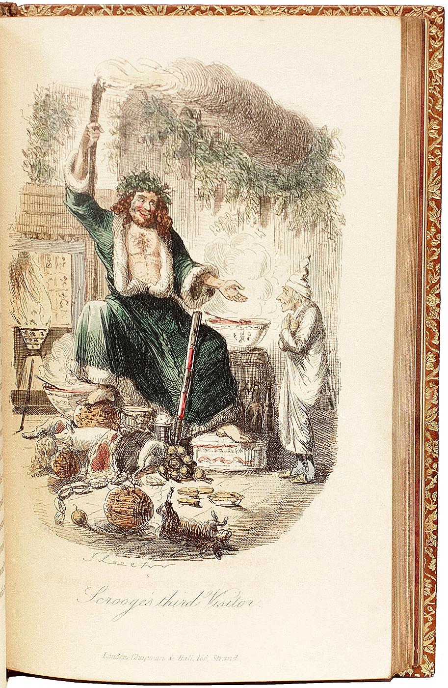 Milieu du XIXe siècle Charles DICKENS. Carol de Noël - Première ÉDITION SÉCONIQUE DE L'ISSUE - 1843 en vente