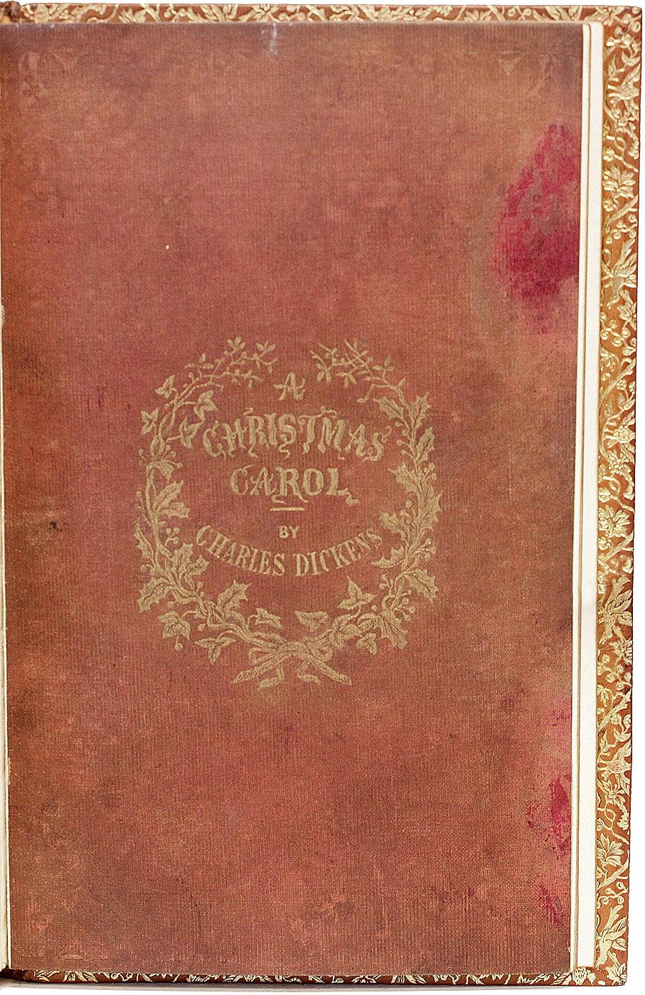 Charles DICKENS. A Christmas Carol – FIRST EDITION SECOND ISSUE – 1843 (Leder) im Angebot