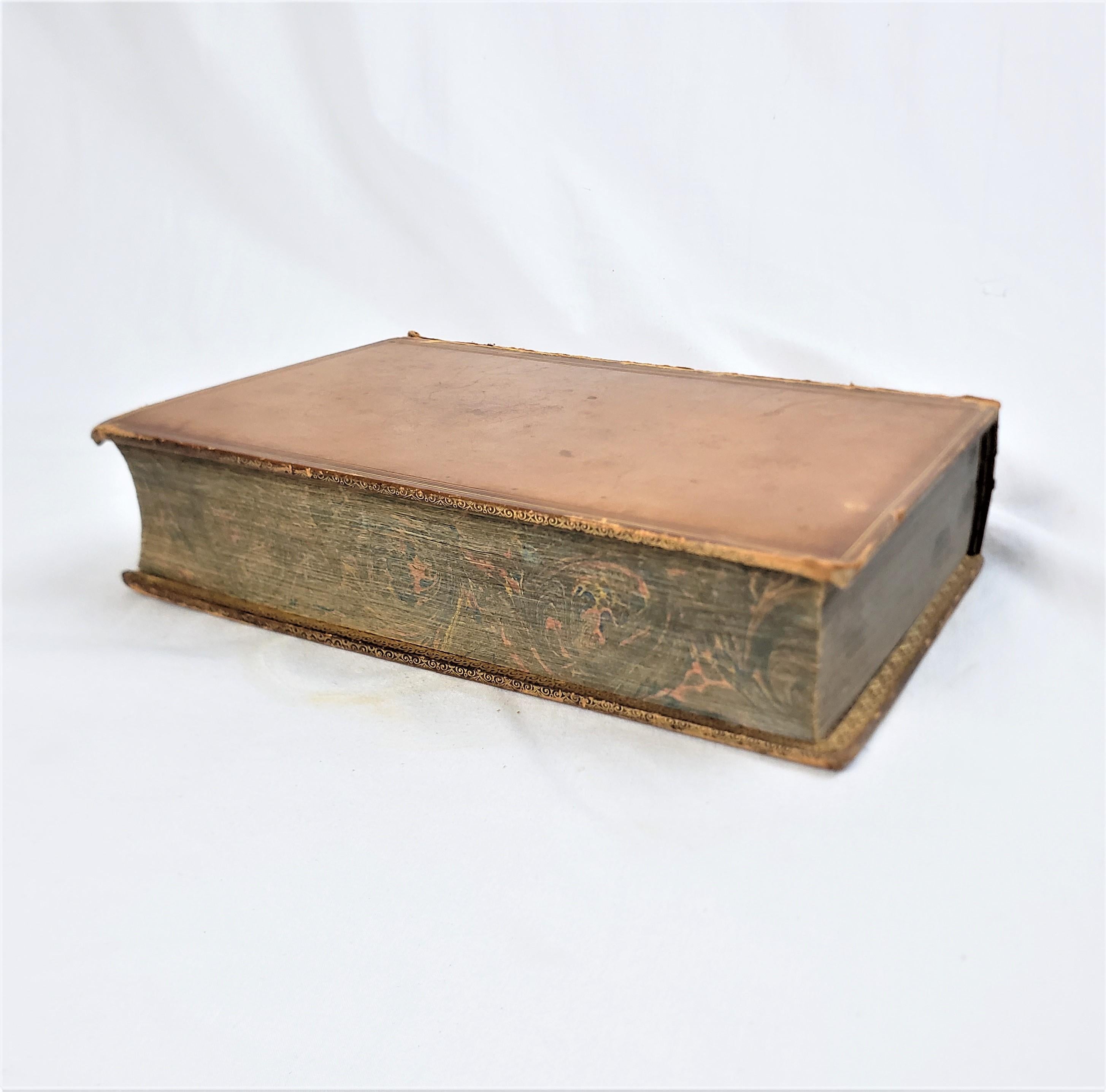 Victorian Charles Dickens First Edition Dombey & Son Bradbury & Evans Whitefriars Book For Sale