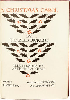 Charles DICKENS. A Christmas Carol - 1915 - FIRST RACKHAM TRADE EDITION !