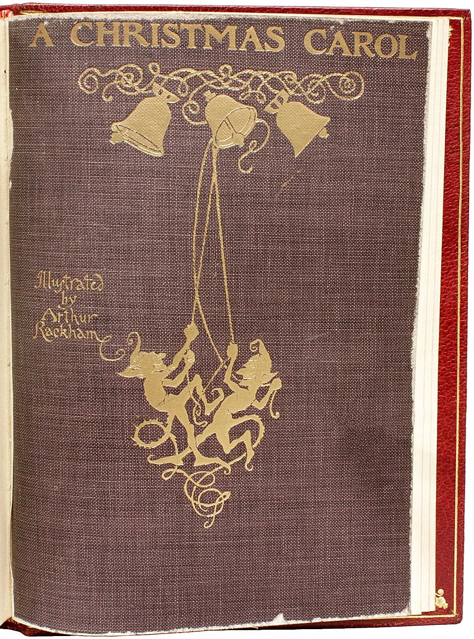 Début du 20ème siècle Charles DICKENS. Carole de Noël - 1915 - LA PLUS GRANDE ÉDITION DU TRADE RACKHAM ! en vente