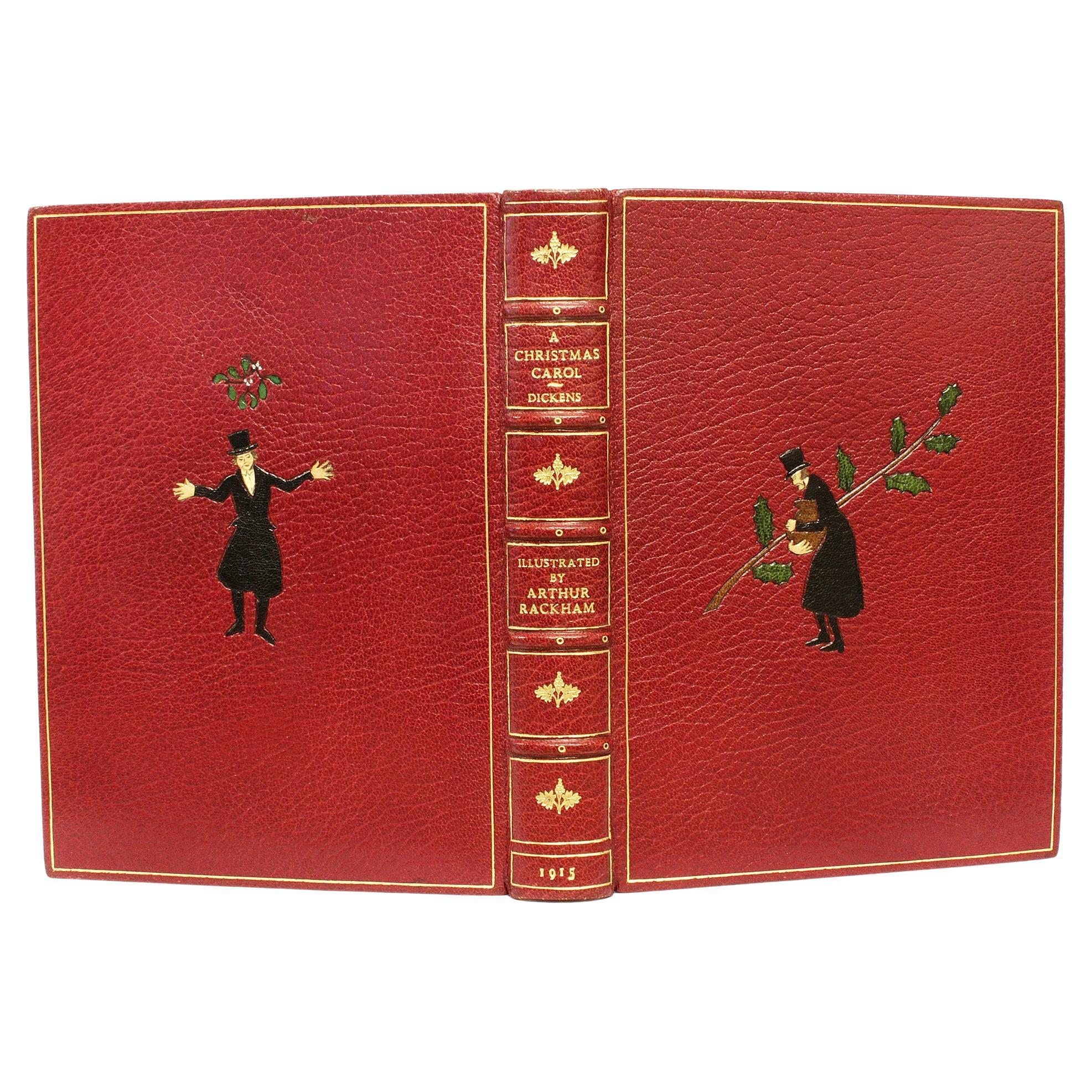 Charles DICKENS. A Christmas Carol - 1915 - FIRST RACKHAM TRADE EDITION !