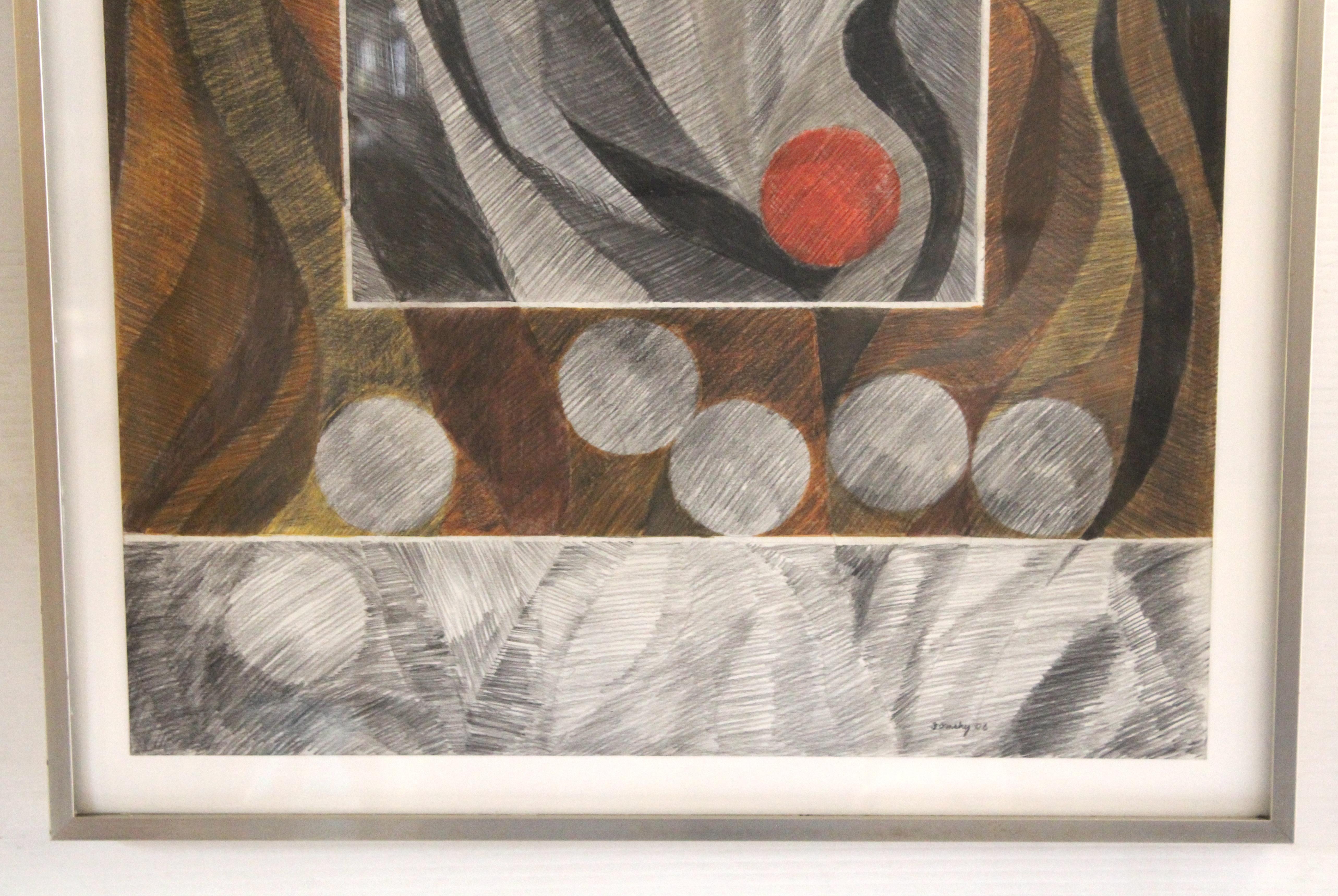 Charles Domsky (1937-2017) Pencil Art (lot of 4) For Sale 7